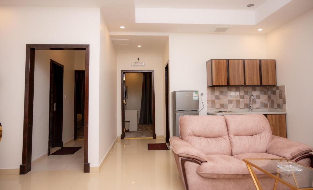 Two bedrooms Family Suite with living room