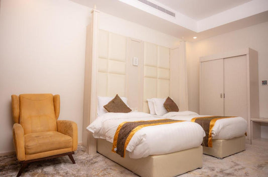 Two bedrooms Family Suite with living room